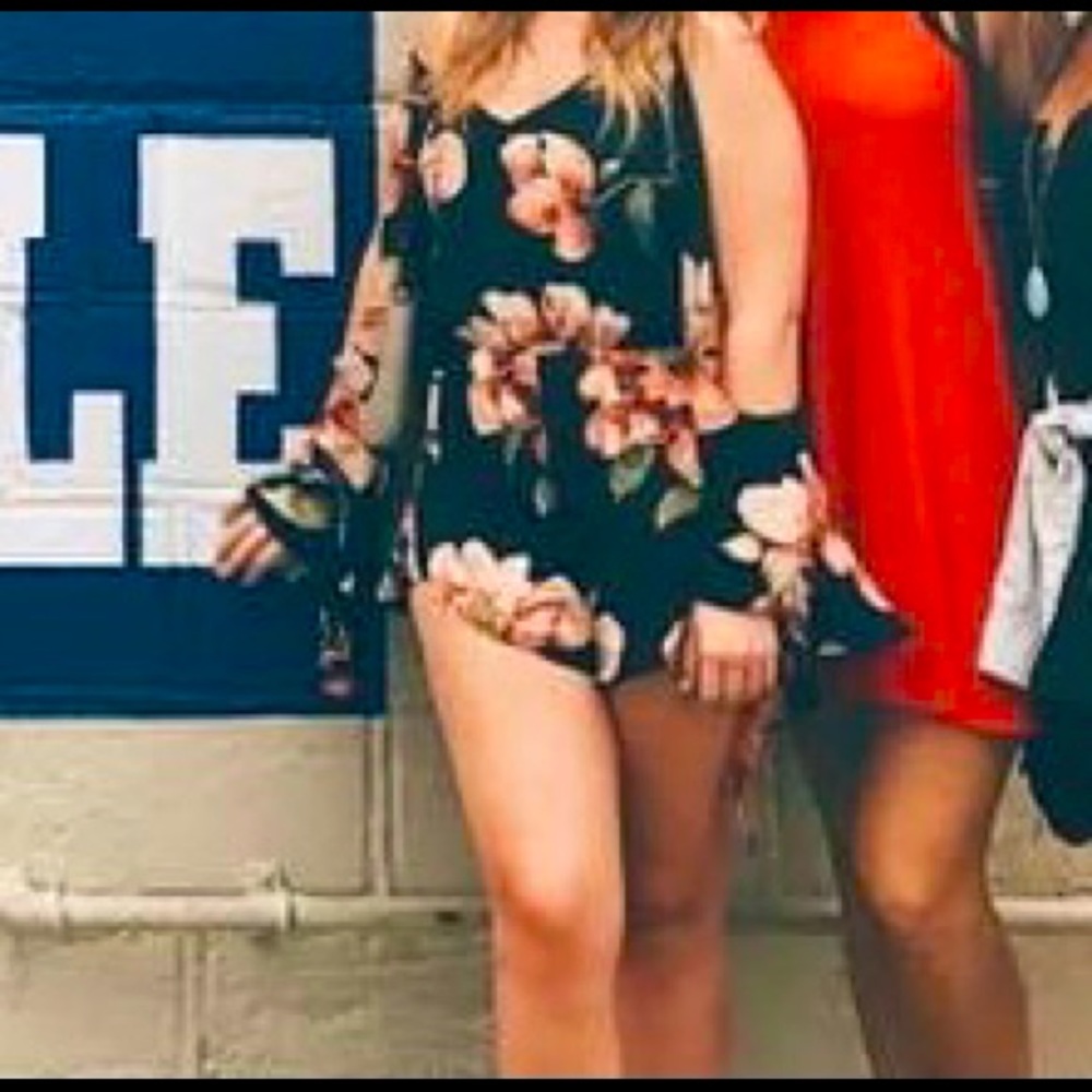 Floral romper